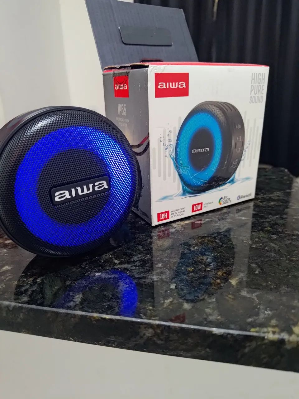 Caixa de som aiwa  - Foto 2