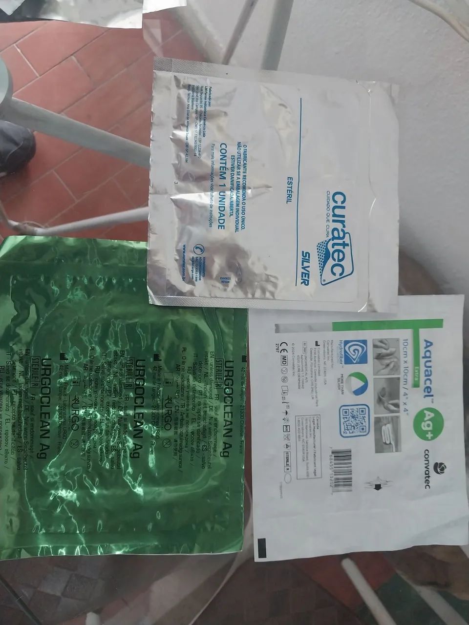 Placas para curativo