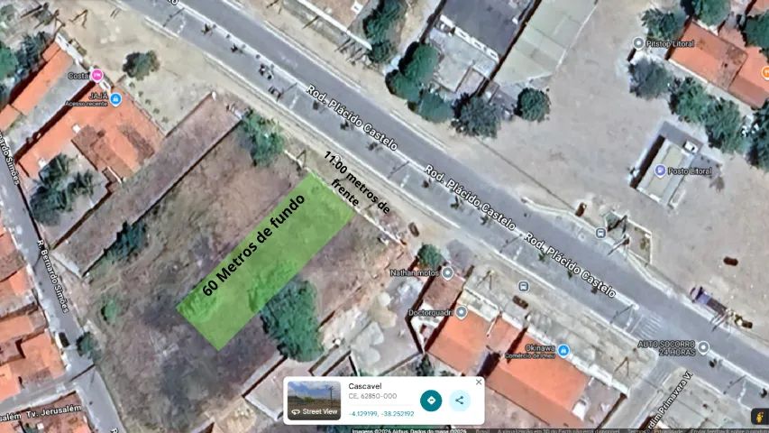 Oportunidade Comercial: Terreno de 660m² na Avenida Principal de Cascavel