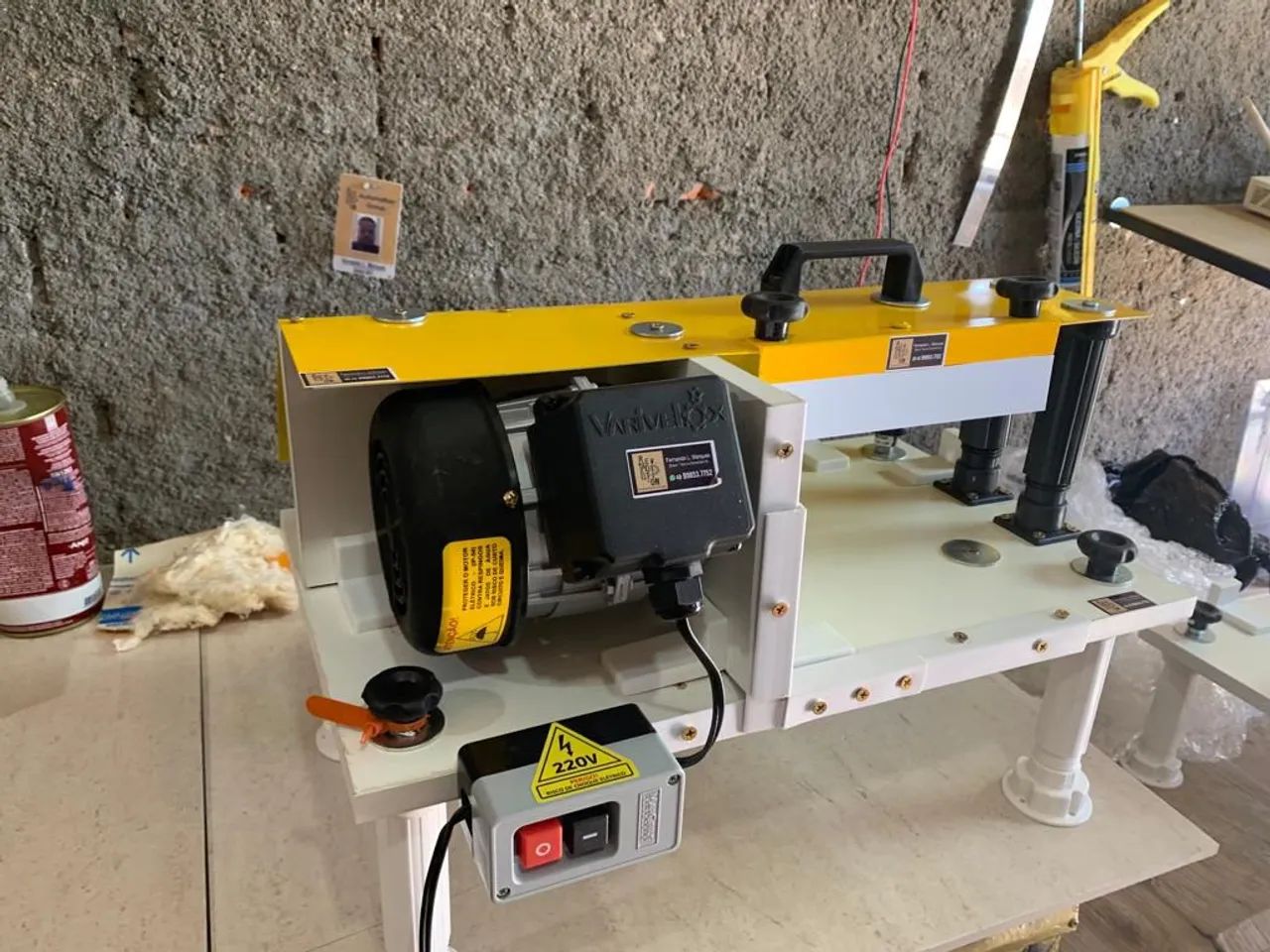 Despeliculadora para retirar a película da polpa do coco seco. - Foto 3