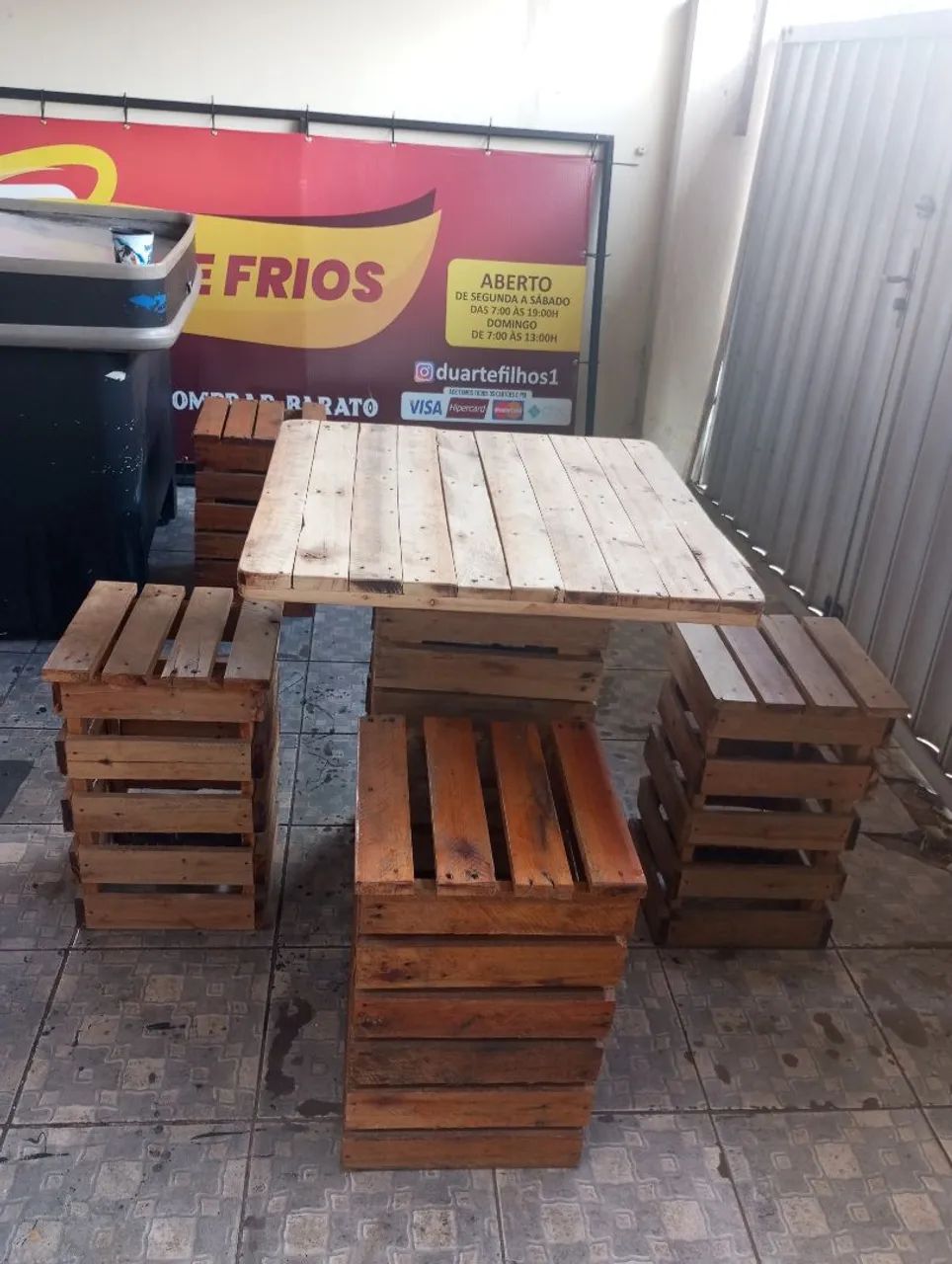 Mesas de palete  - Foto 2