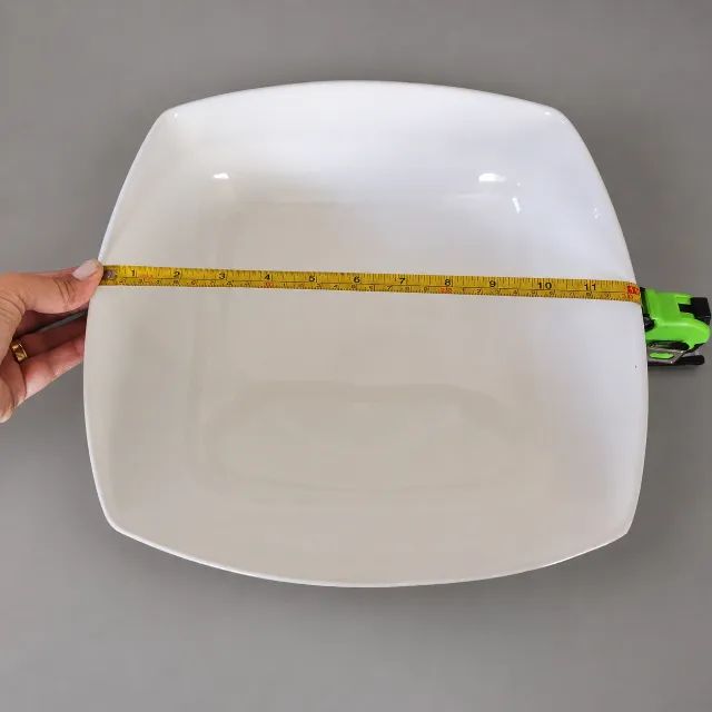 Tigela Square Grande Porto Brasil 4,45 L nova - 1 unidade - Foto 6