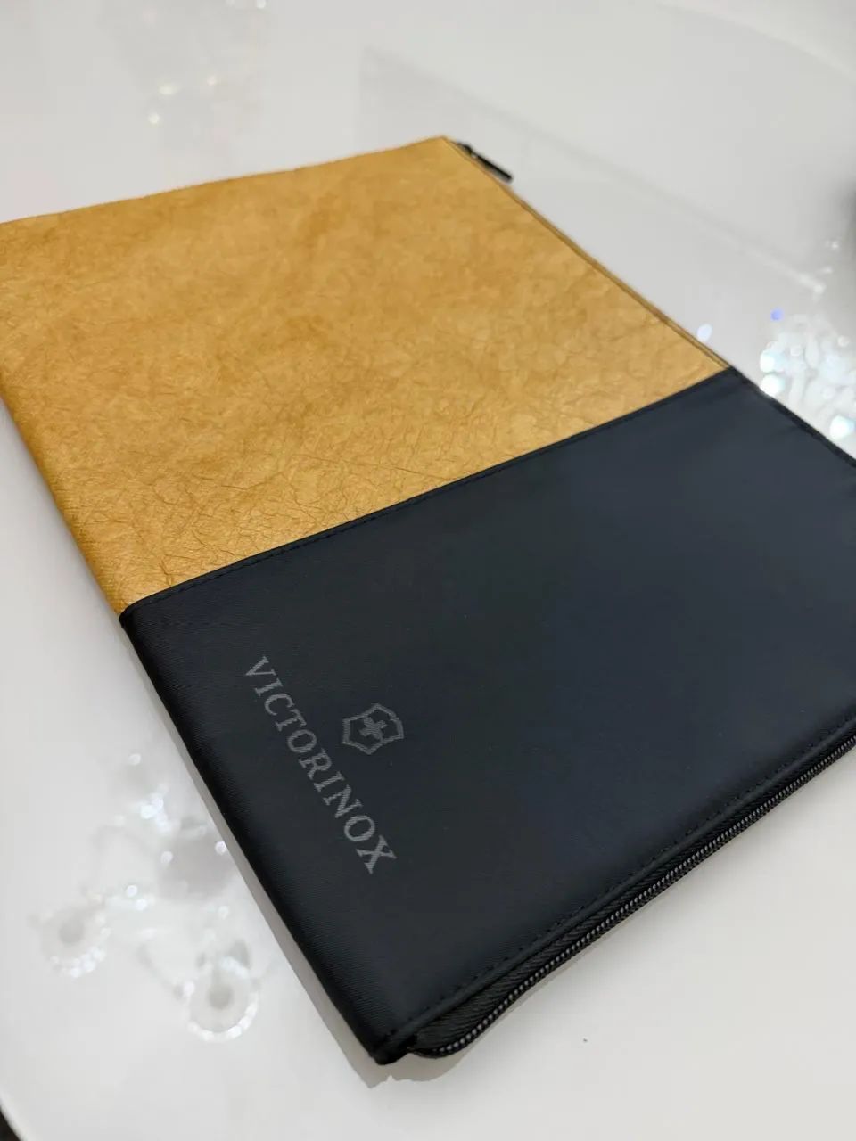 Capa notebook Victorinox marrom original nova - Foto 3