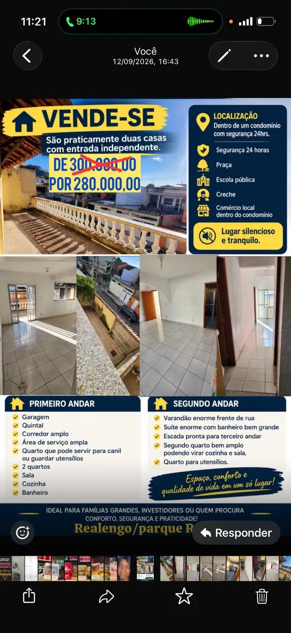 OPORTUNIDADE,pode virar 2 casas com entrada independente - Foto 2
