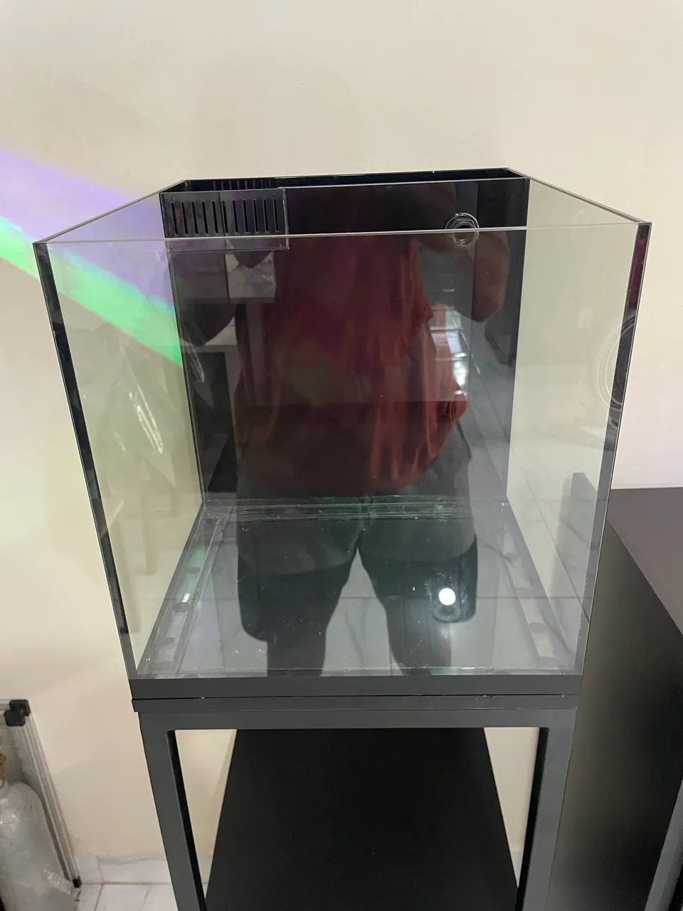 Aquario com sump traseiro+base de metalon - Foto 5