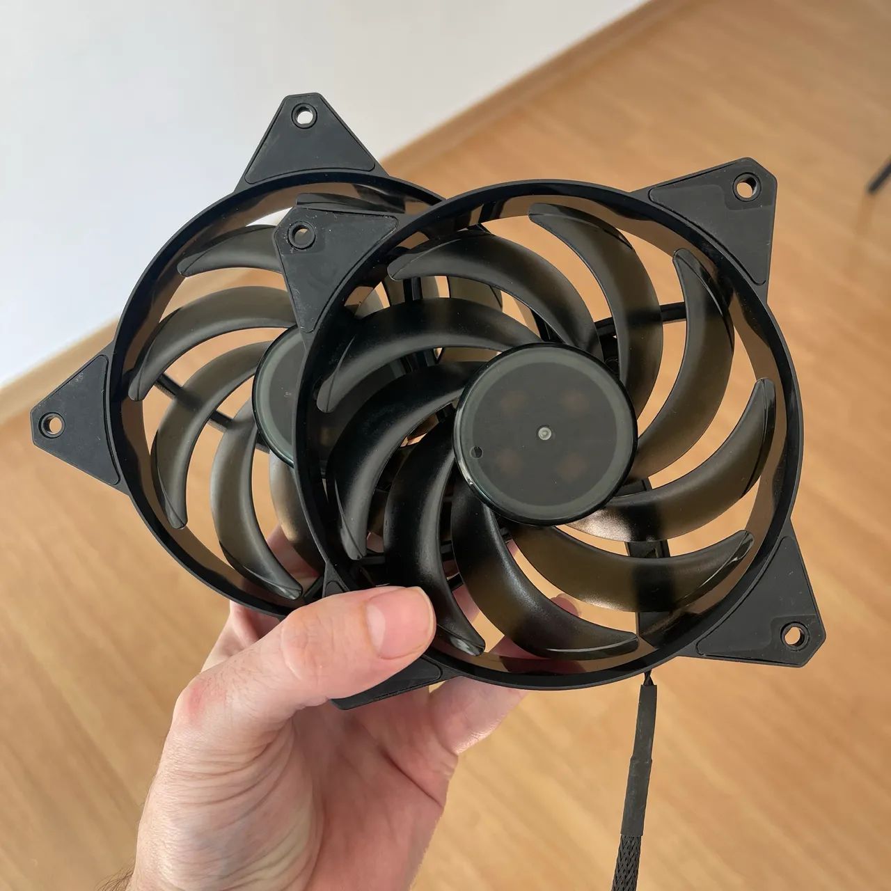 Kit com 2 Fans Cooler Master MasterFan 120mm