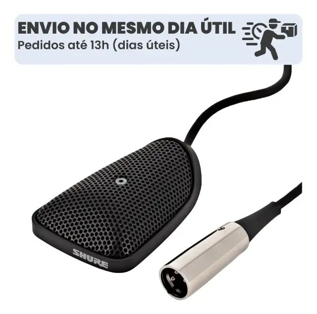 Microfone De Mesa Shure Cvb-b/o Condensador Centraverse - Foto 5