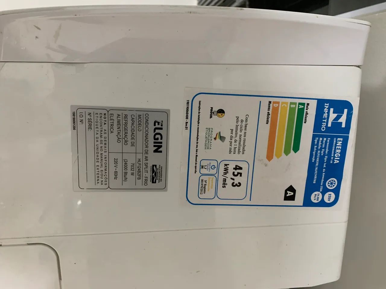 Ar condicionado 24000btus Elgin - Foto 4