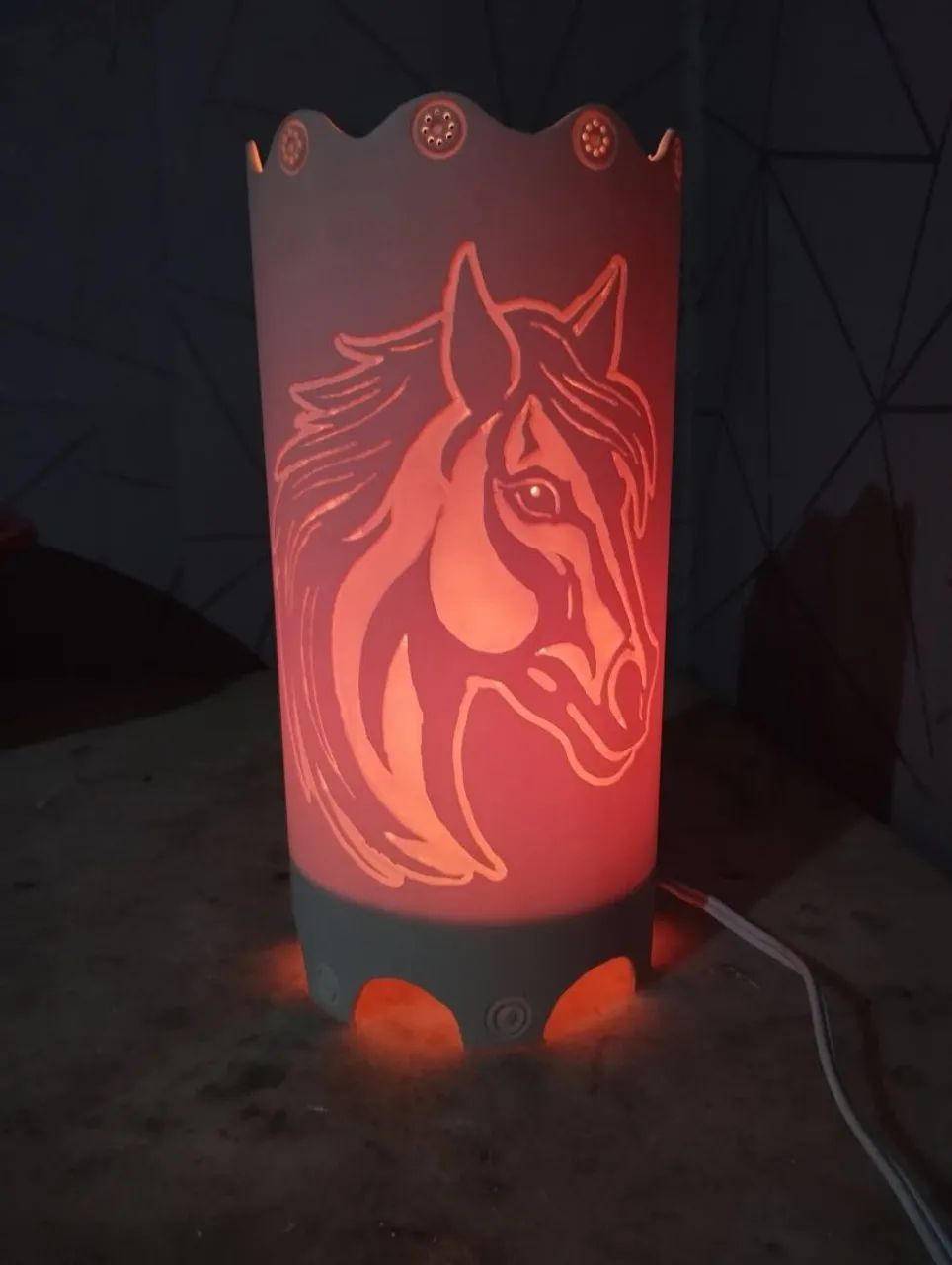 LUMINÁRIA DE PVC TEMA AGRONEGÓCIO 