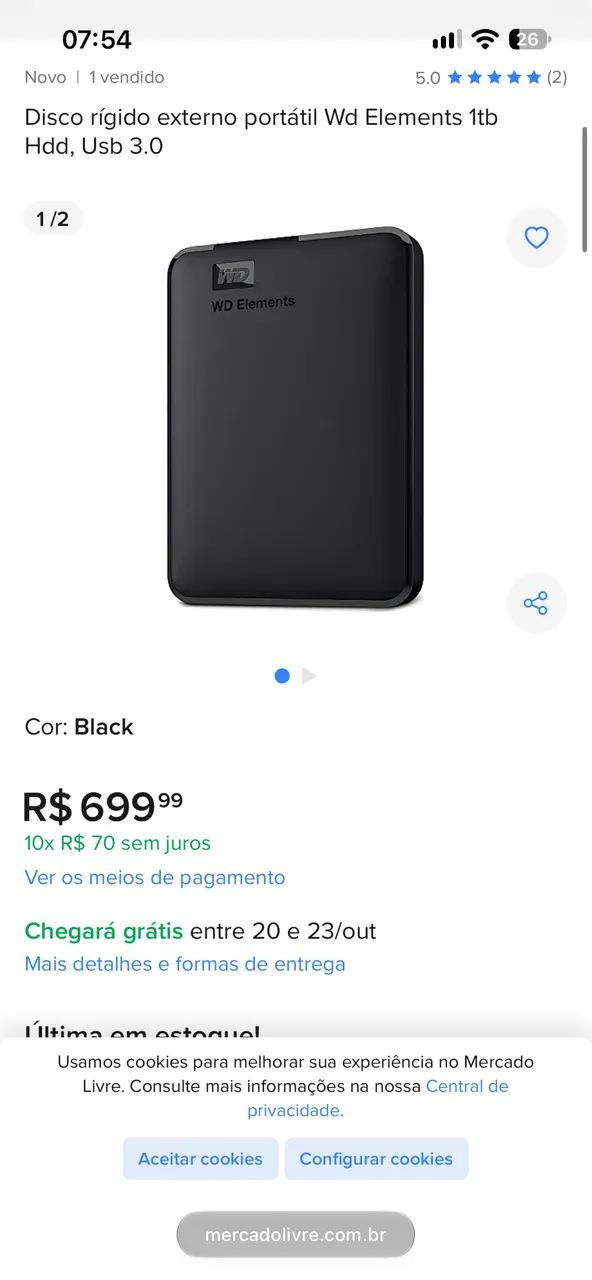 HD externo 1TB - Foto 3
