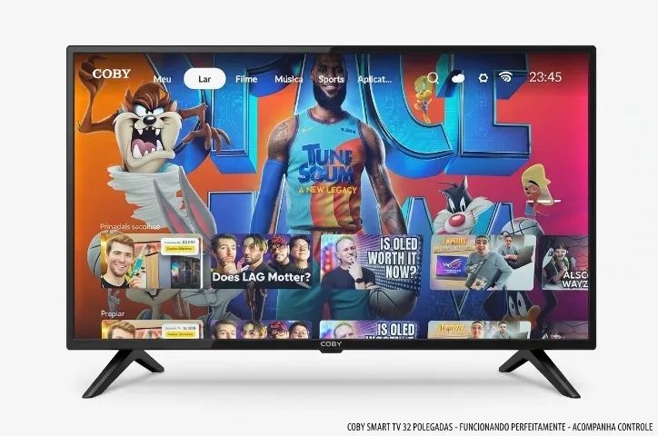 Smart TV de 32 polegadas da marca Coby - Foto 2