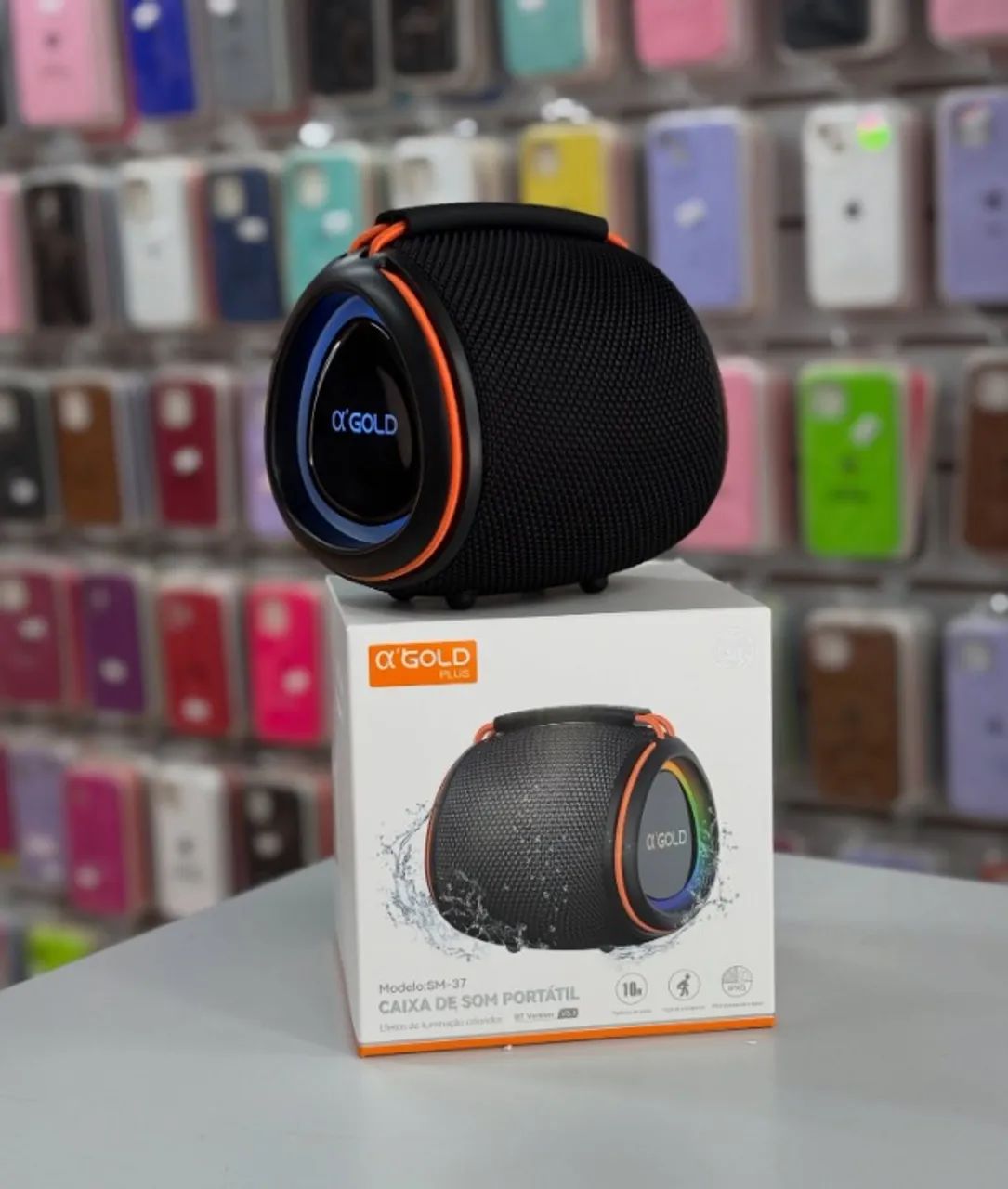 A'gold plus Caixa de som Bluetooth/ SM-37 - Foto 4