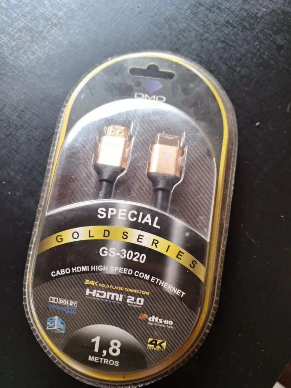Cabo Hdmi Gold Diamond GS3020 - Foto 3