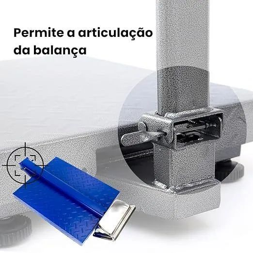 Balança plataforma 200kg  - Foto 2