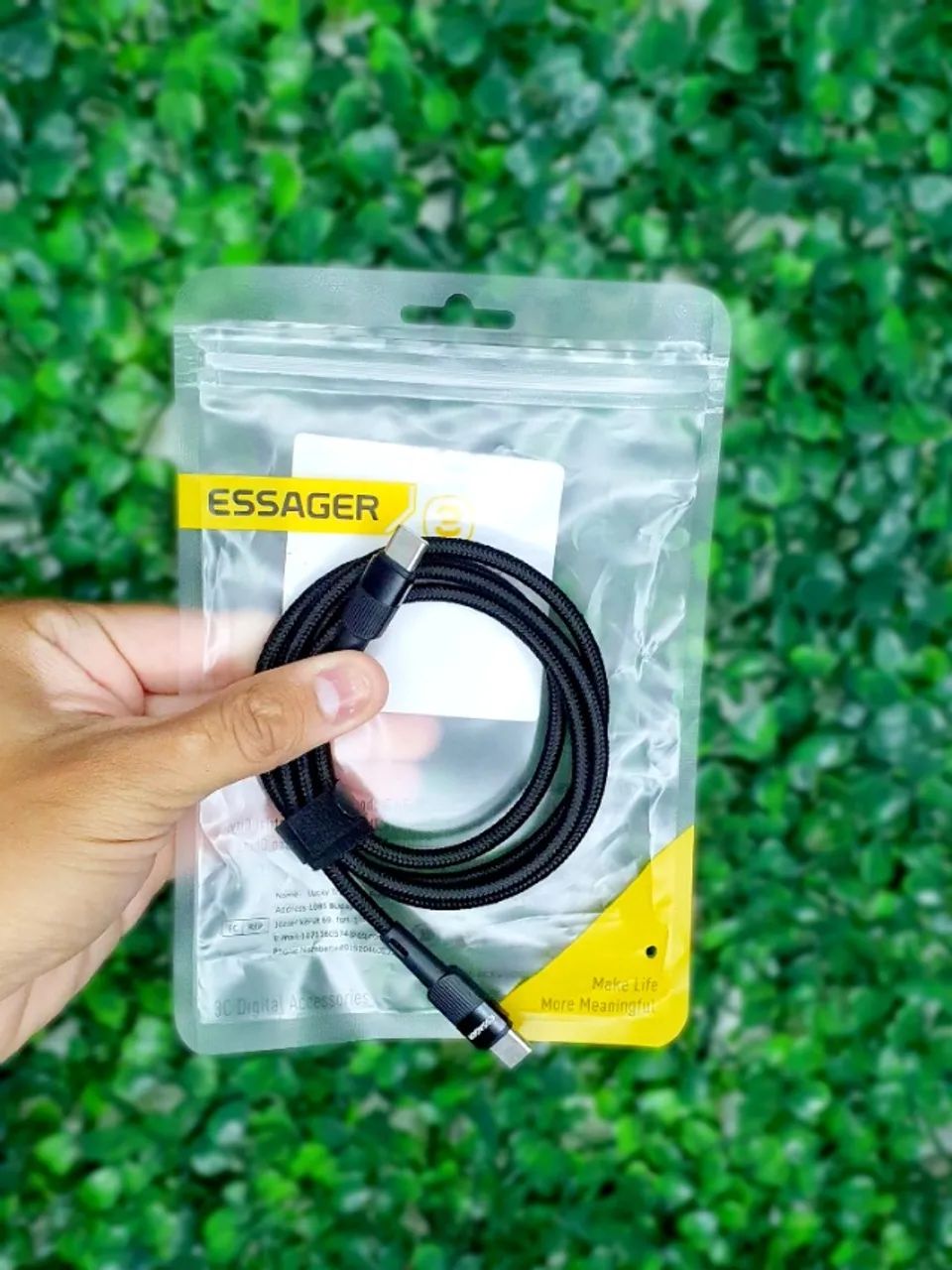 Cabo Tipo C 60w TURBO - ESSAGER 