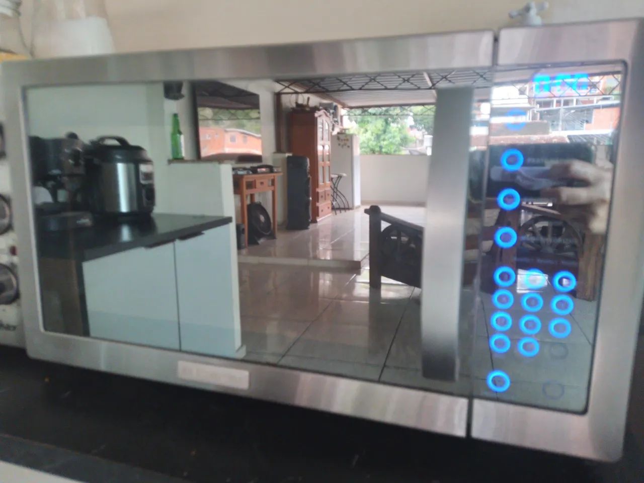 Microondas todo em inox - Foto 2