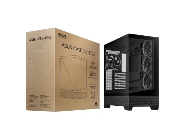 GABINETE ASUS A31 PLUS Black ATX Case