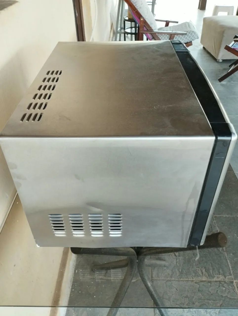 Microondas Electrolux Cooksensor com grill 28 litros  - Foto 5