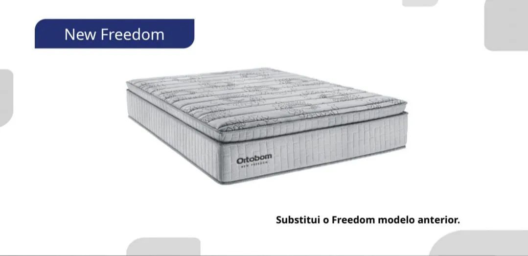 Colchão casal Ortobom New freedom