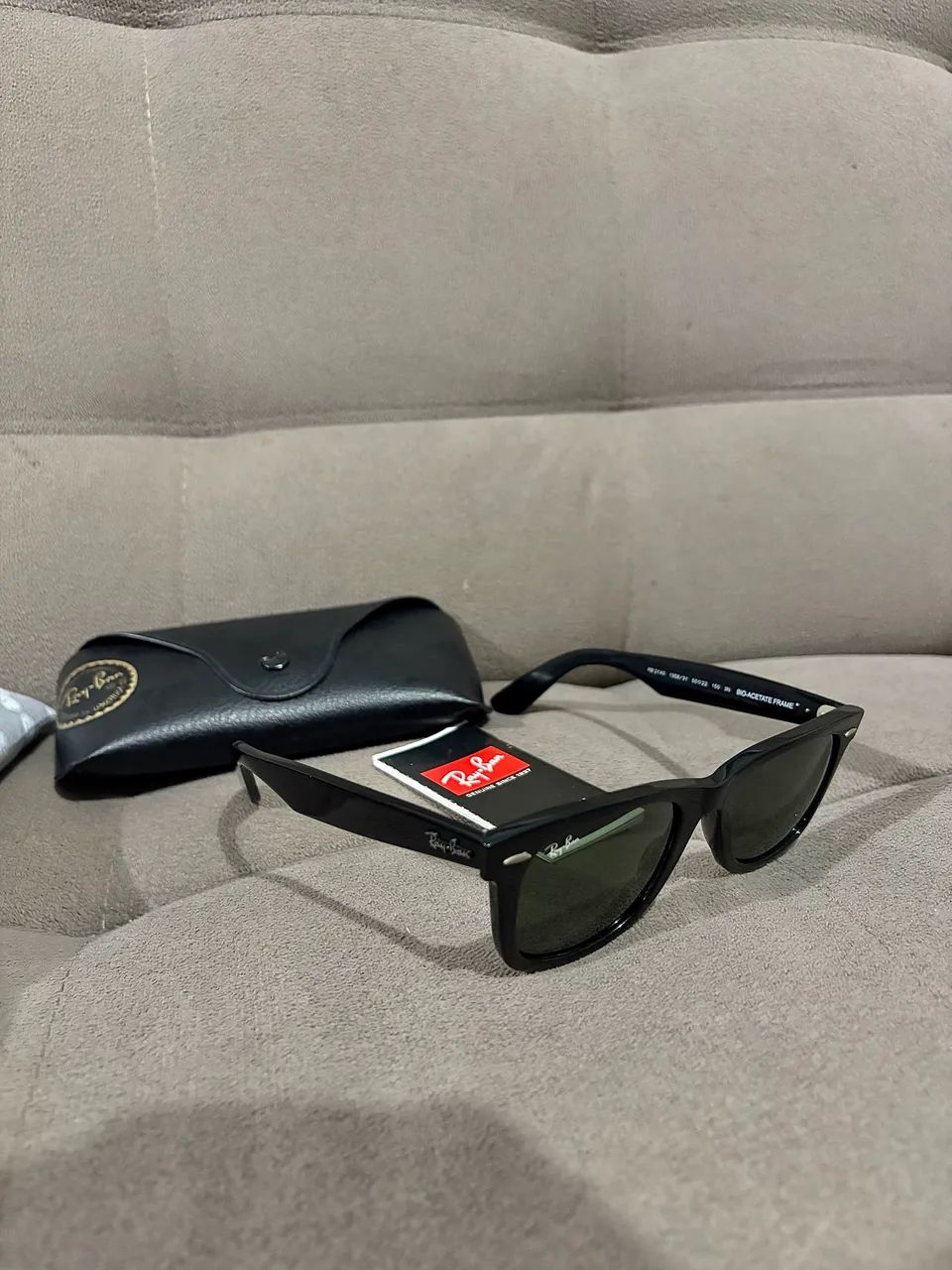Óculos De Sol Ray-ban Wayfarer