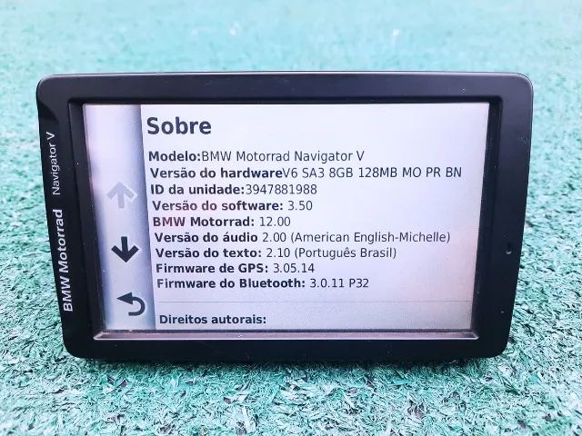 GPS BMW Motorrad Navigator V - Impecável Na Caixa Com Manuais