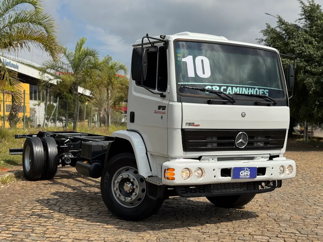 CAMINHÃO MB 1718 TOCO NO CHASSIS EXTRA!!! - Foto 3