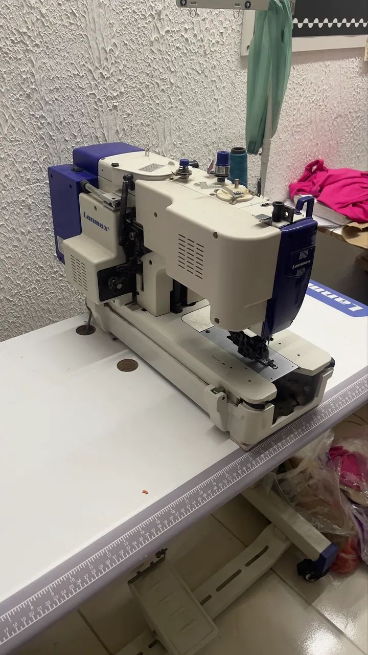 Caseadeira e botoneira adaptada botão de pé  - Foto 3