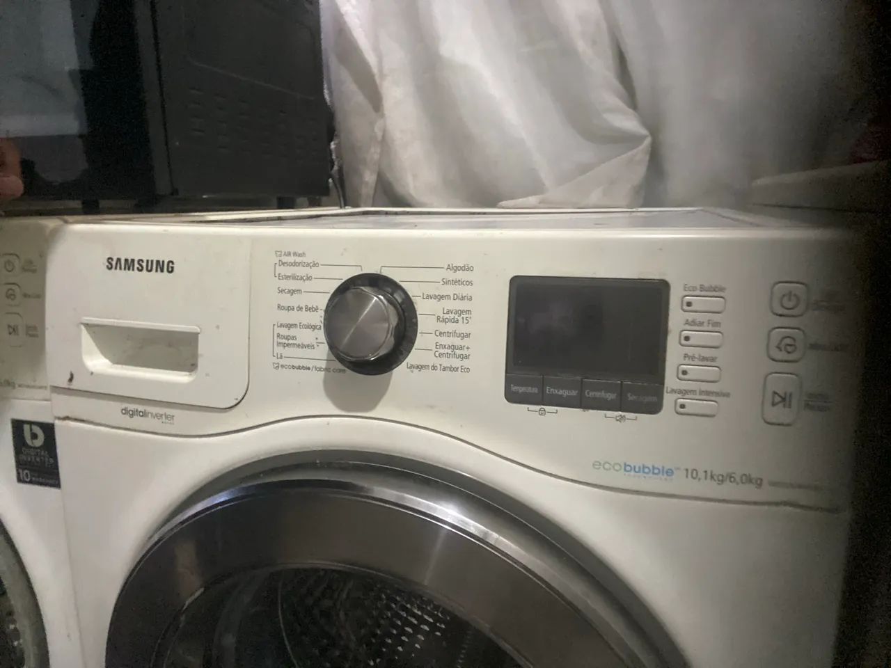 LAVA E SECA SAMSUNG 10KG FUNCIONANDO PERFEITAMENTE - Foto 2