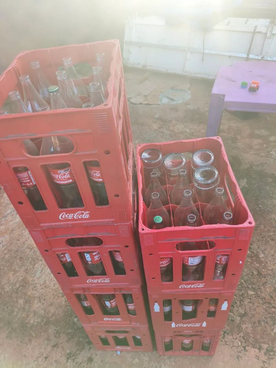 Casco de 1 litro coca