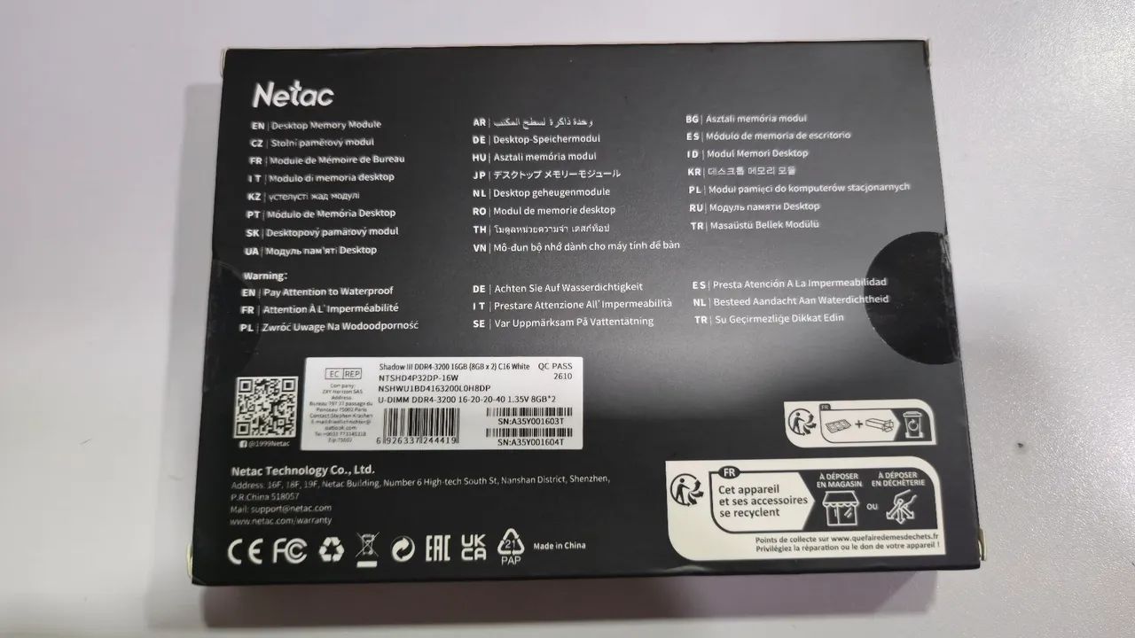 Memoria Ram 2x8 3200mhz Netac NOVA - Foto 2