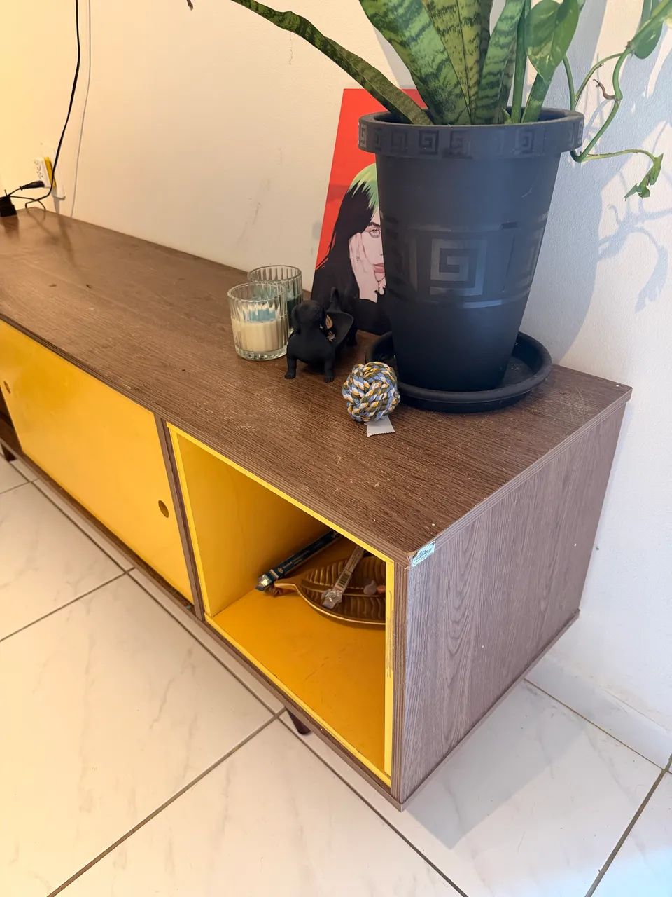Rack marrom + amarelo - Foto 4