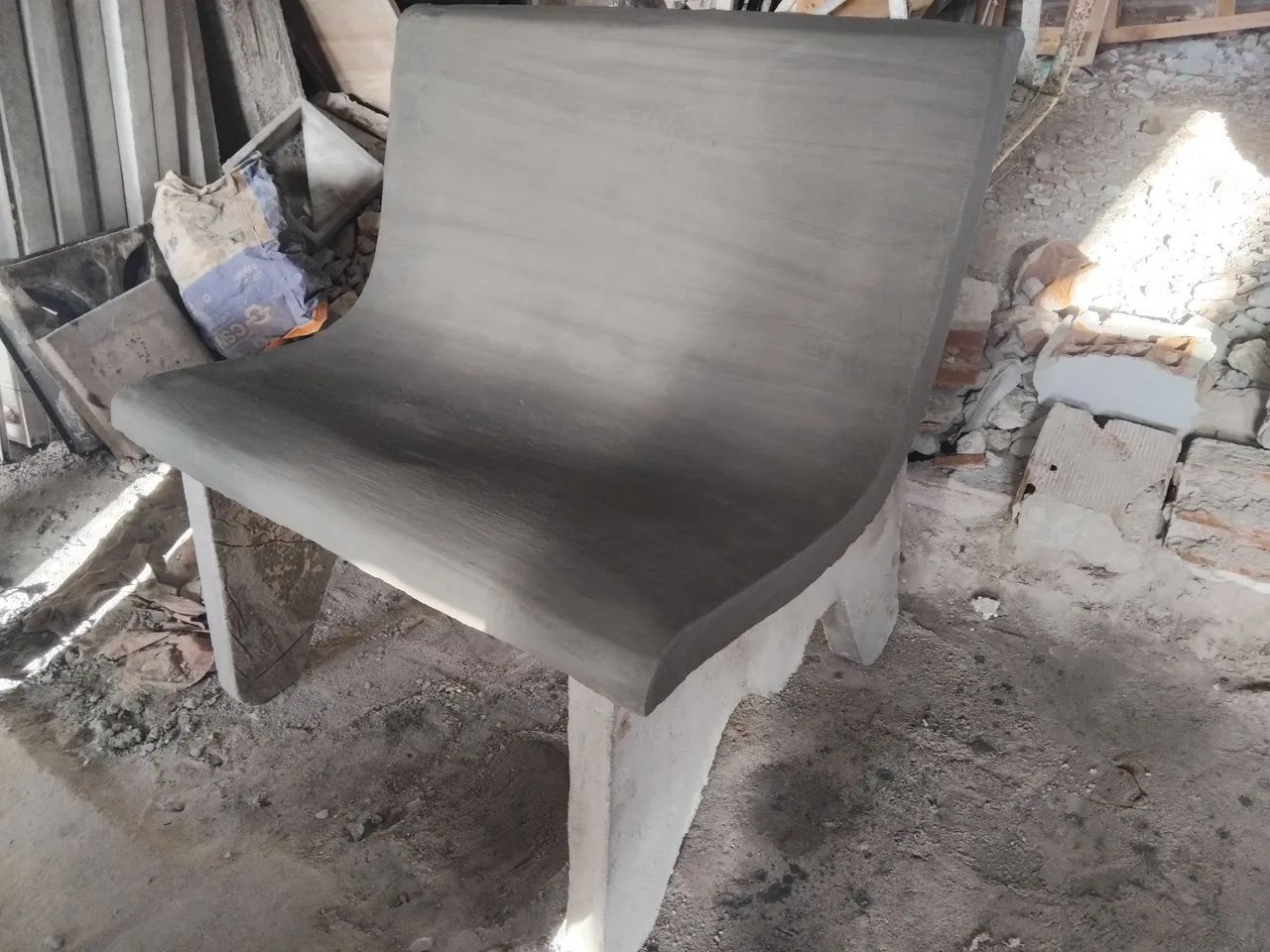 Banco de concreto  - Foto 2