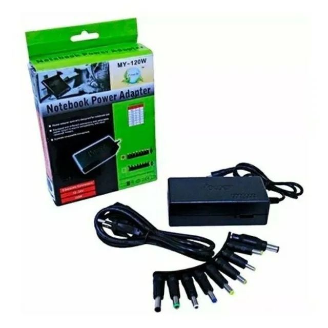 Fonte Carregador Universal Para Notebook 9 Pinos - Foto 4