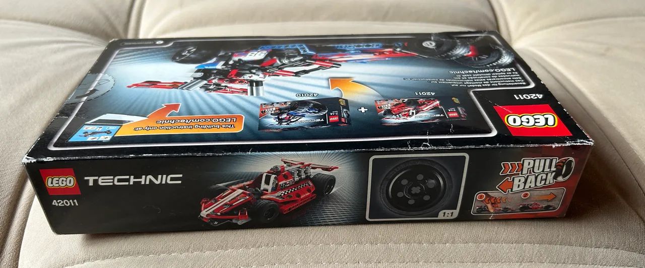 Lego Technic 42011 nunca usado.