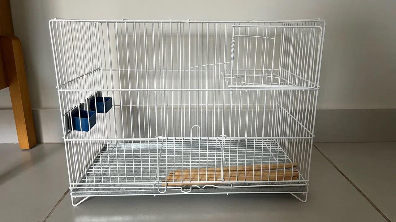 Gaiola para periquitos 