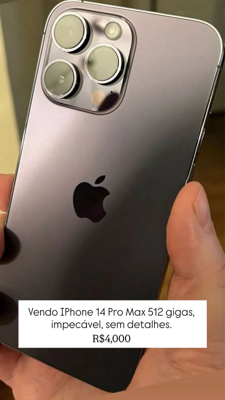 IPhone 14 Pro Max - 512gb - Preto Espacial - Foto 5