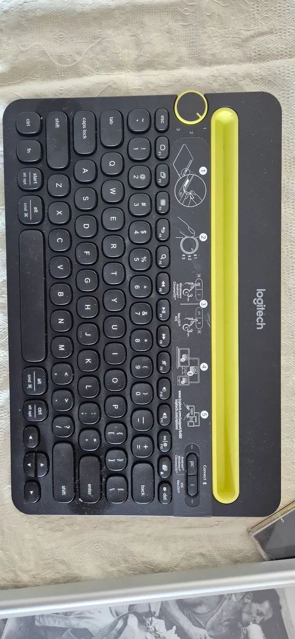 Teclado Sem fio Bluetooth para Tablet 