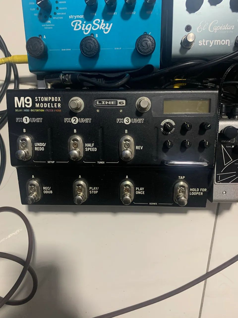Pedaleira lINE 6 M9 - Instrumentos musicais - Jardim Belval