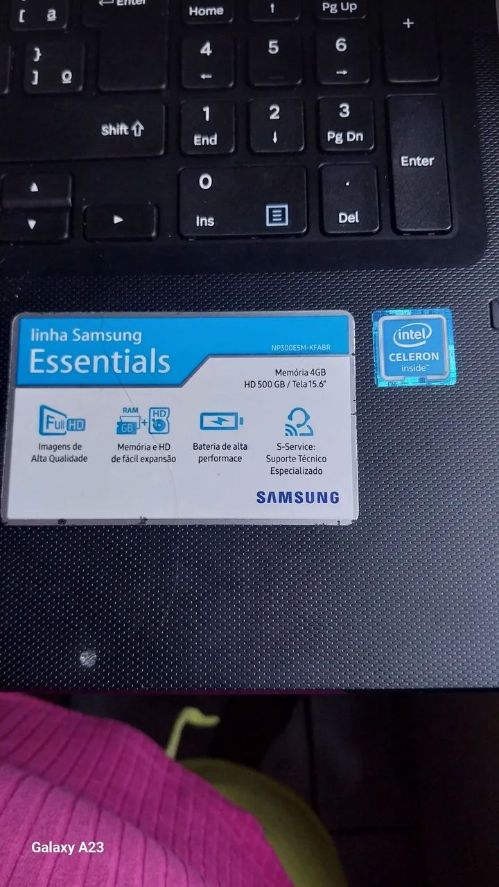 Vendo notebook Samsung  - Foto 3