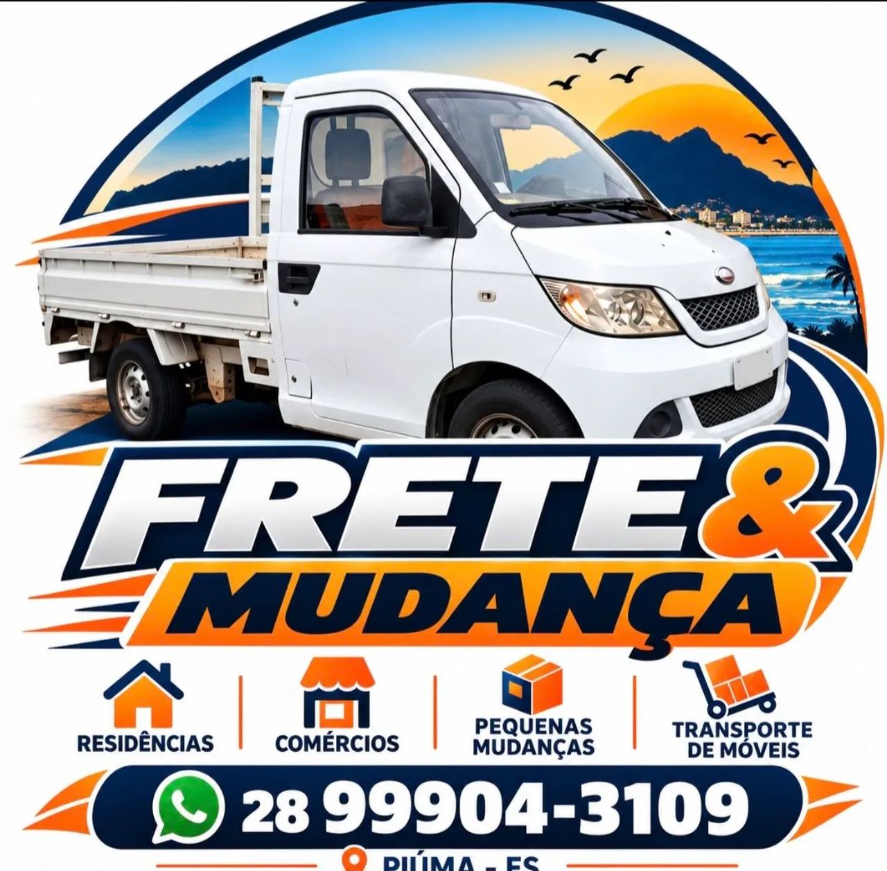 Frete e Mudança em Piúma e região 