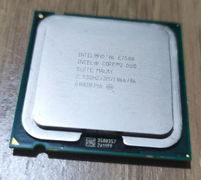 Processador Intel Core 2 Duo E7500 - 2.93 GHz