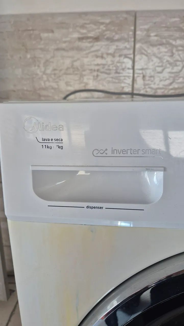 Lava e Seca Midea 11kg / 7kg Inverter Smart 220V - Foto 2