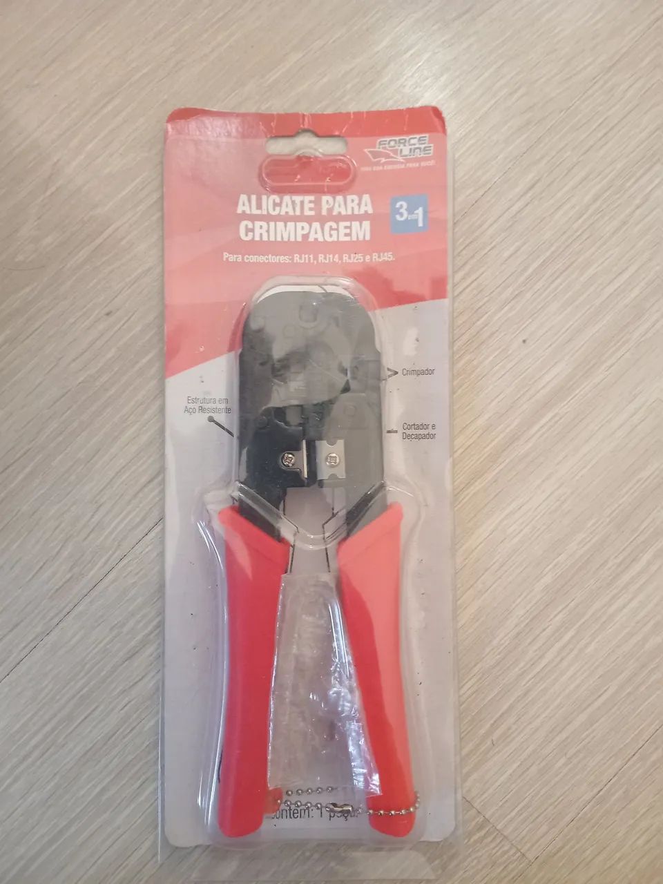 Alicate de crimpagem 