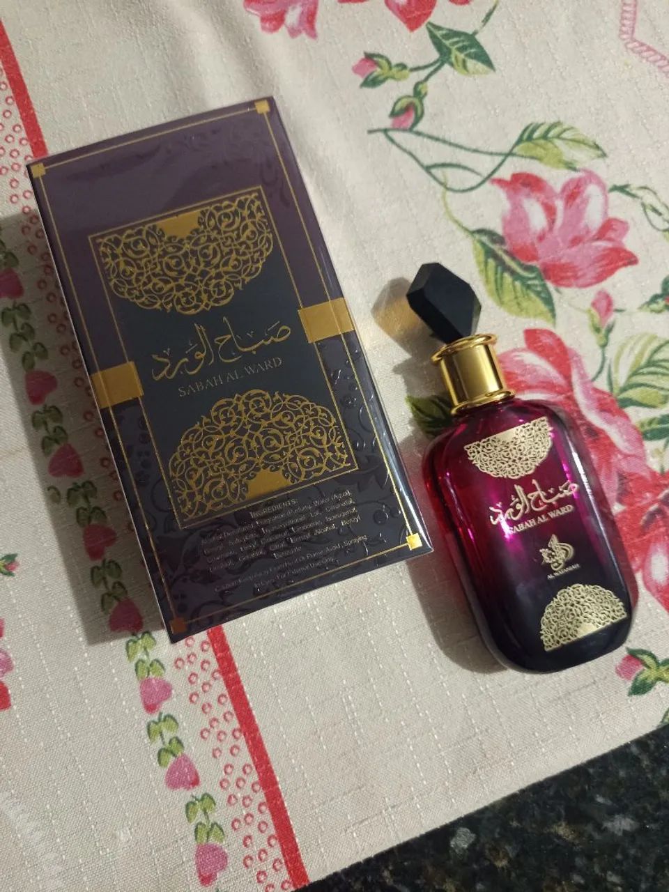 Sabah Al Ward árabe feminino original 100ml