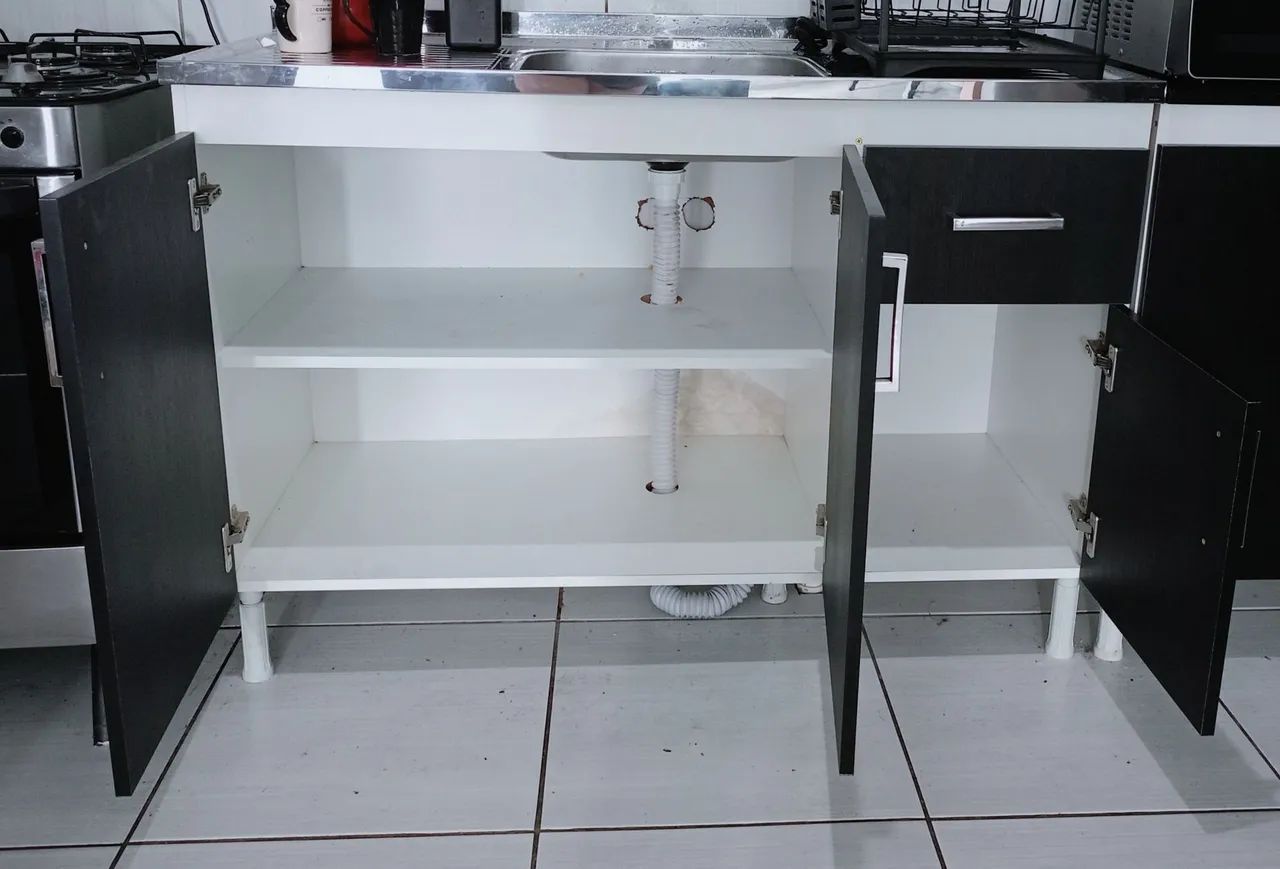 Balcões em MDF Preto  - Foto 4