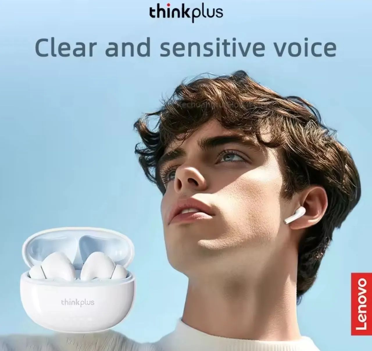 Fone Bluetooth Lenovo ThinkPlus LP5 TWS Hi-Fi Bluetooth 5.3/5.4 Com Microfone ENC - Foto 5