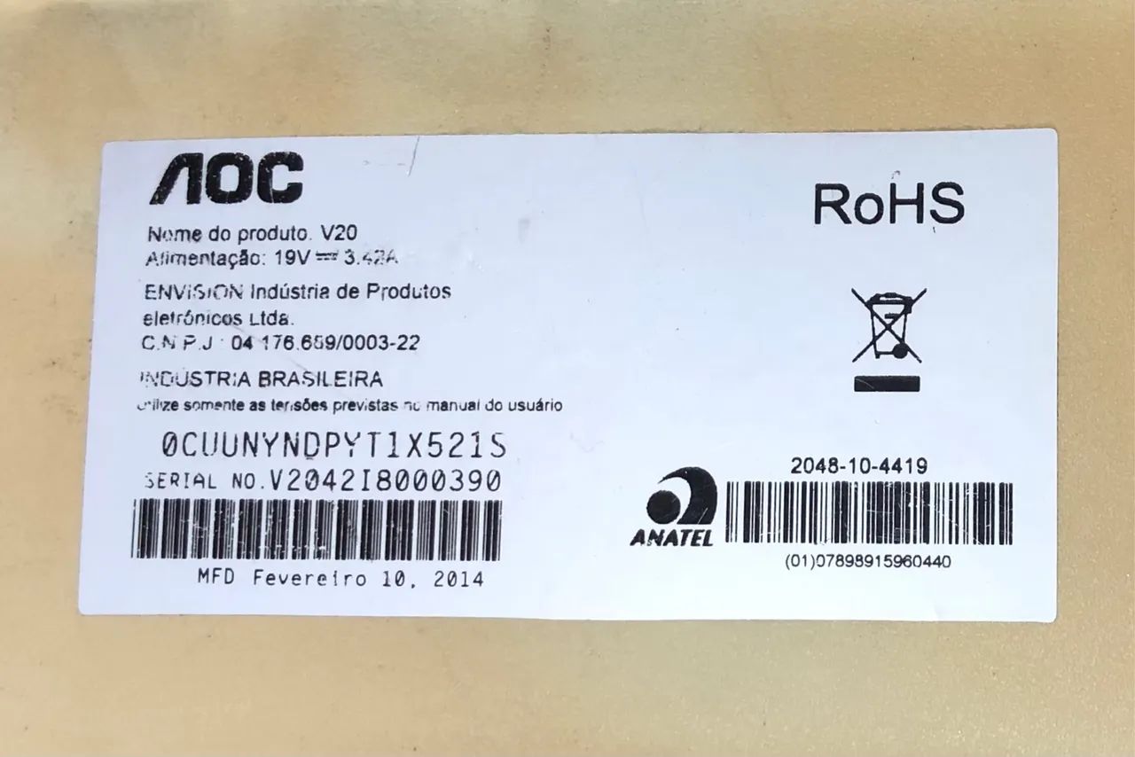All in one aoc 20 polegadas  - Foto 5