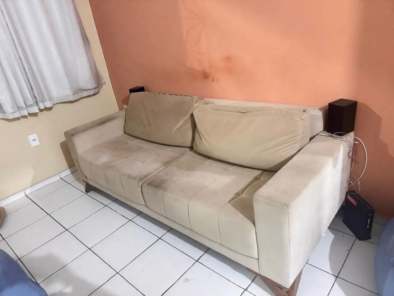 Sofá planejado 2 lugares muito conservado  - Foto 2