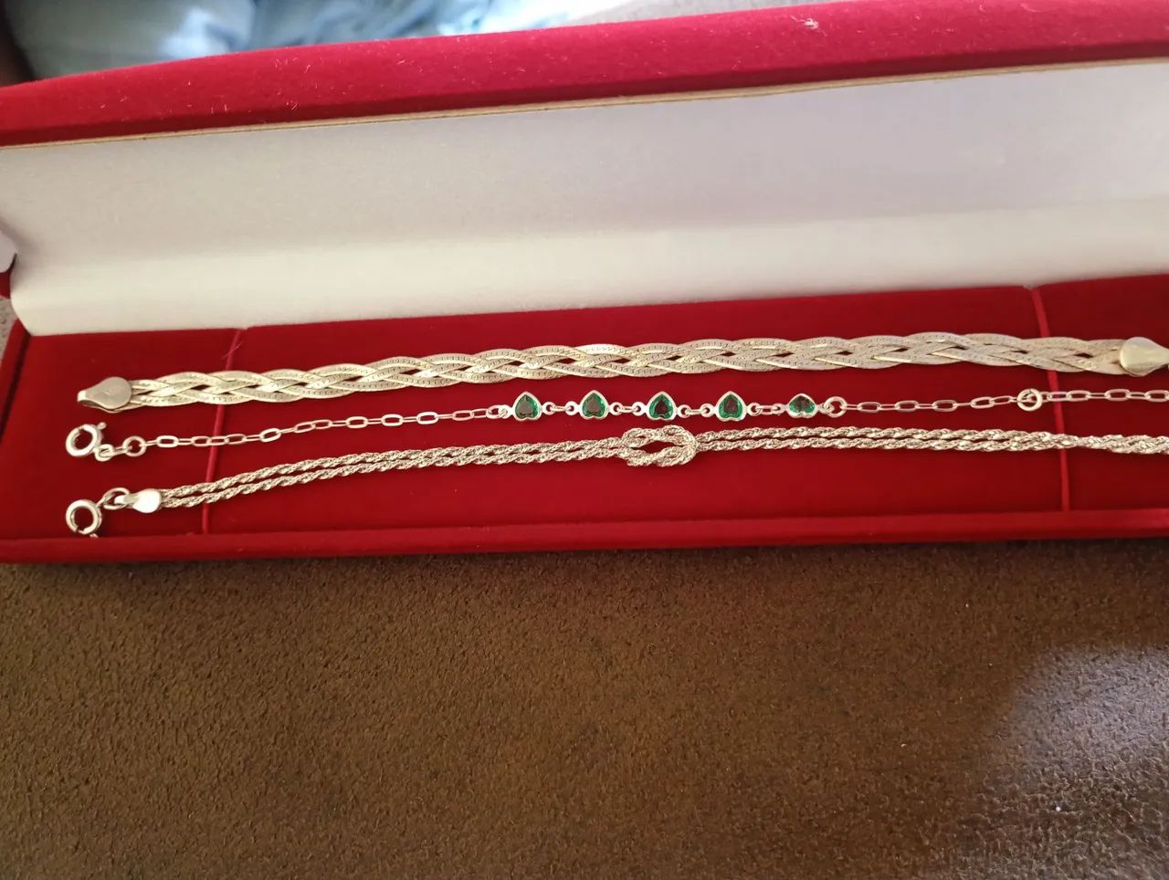 Pulseiras prata