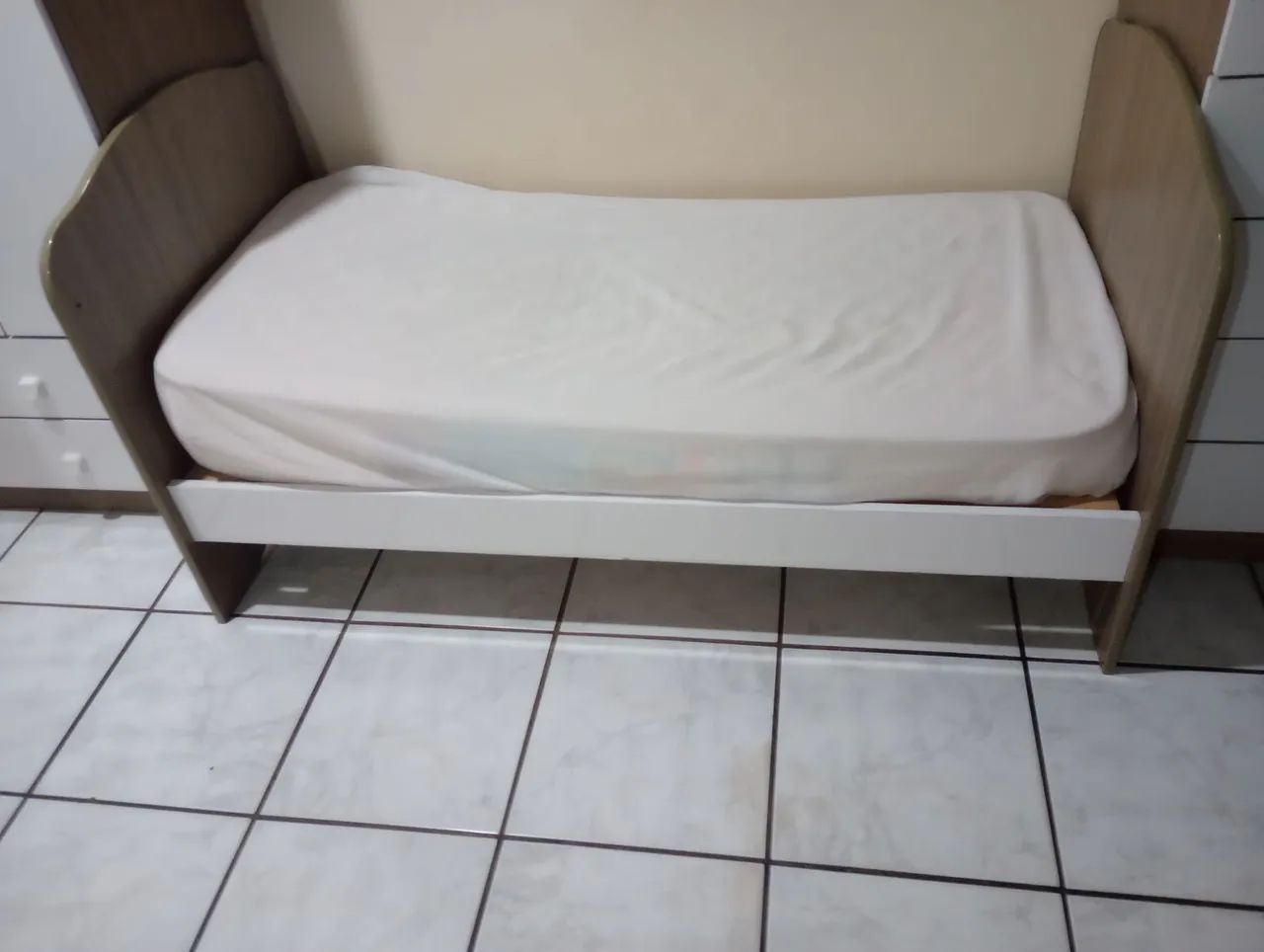 Cama infantil com colchão  - Foto 3